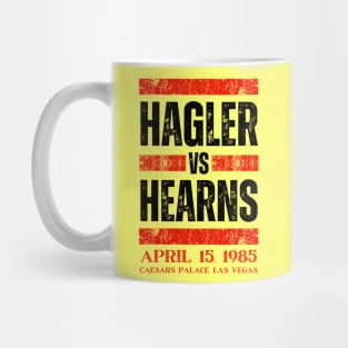 Hagler Vs Hearns Vintage Mug